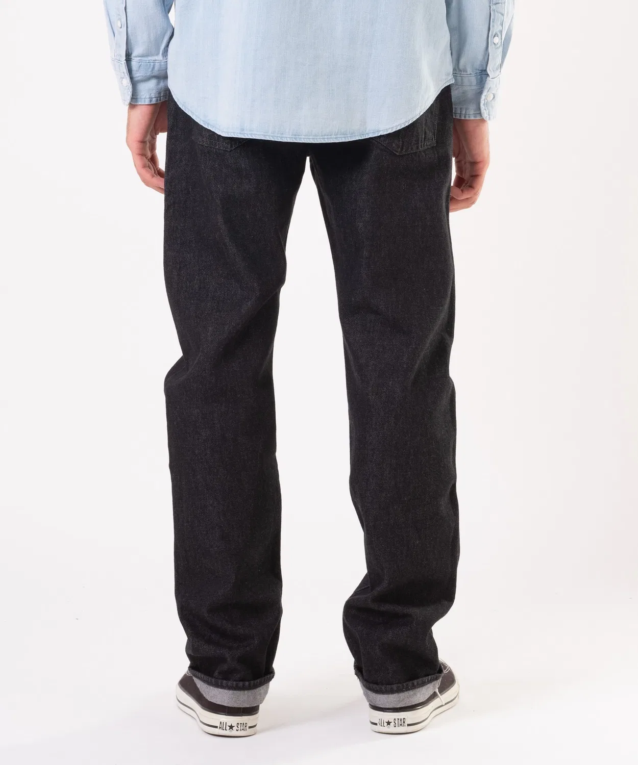 Мужские джинсы прямого кроя 501 модель Levi's, Black — фото 3