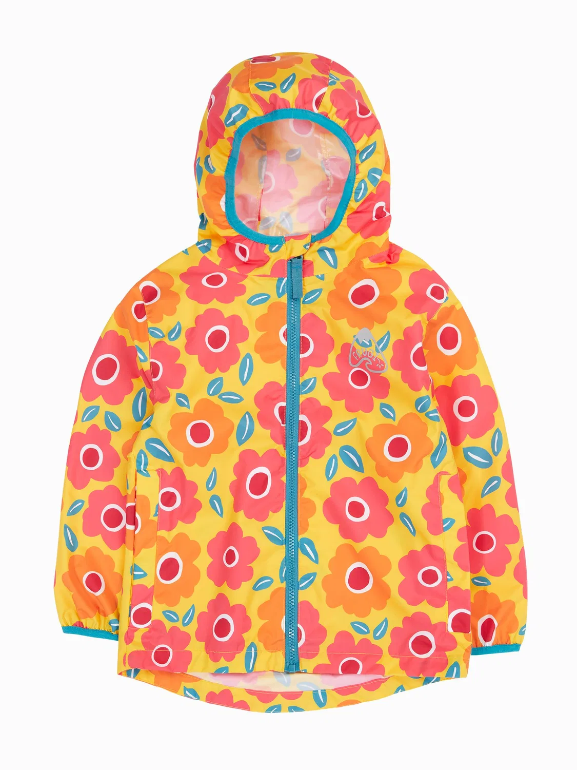 Куртка дождевая Rain or Shine Frugi, желтый — фото 2