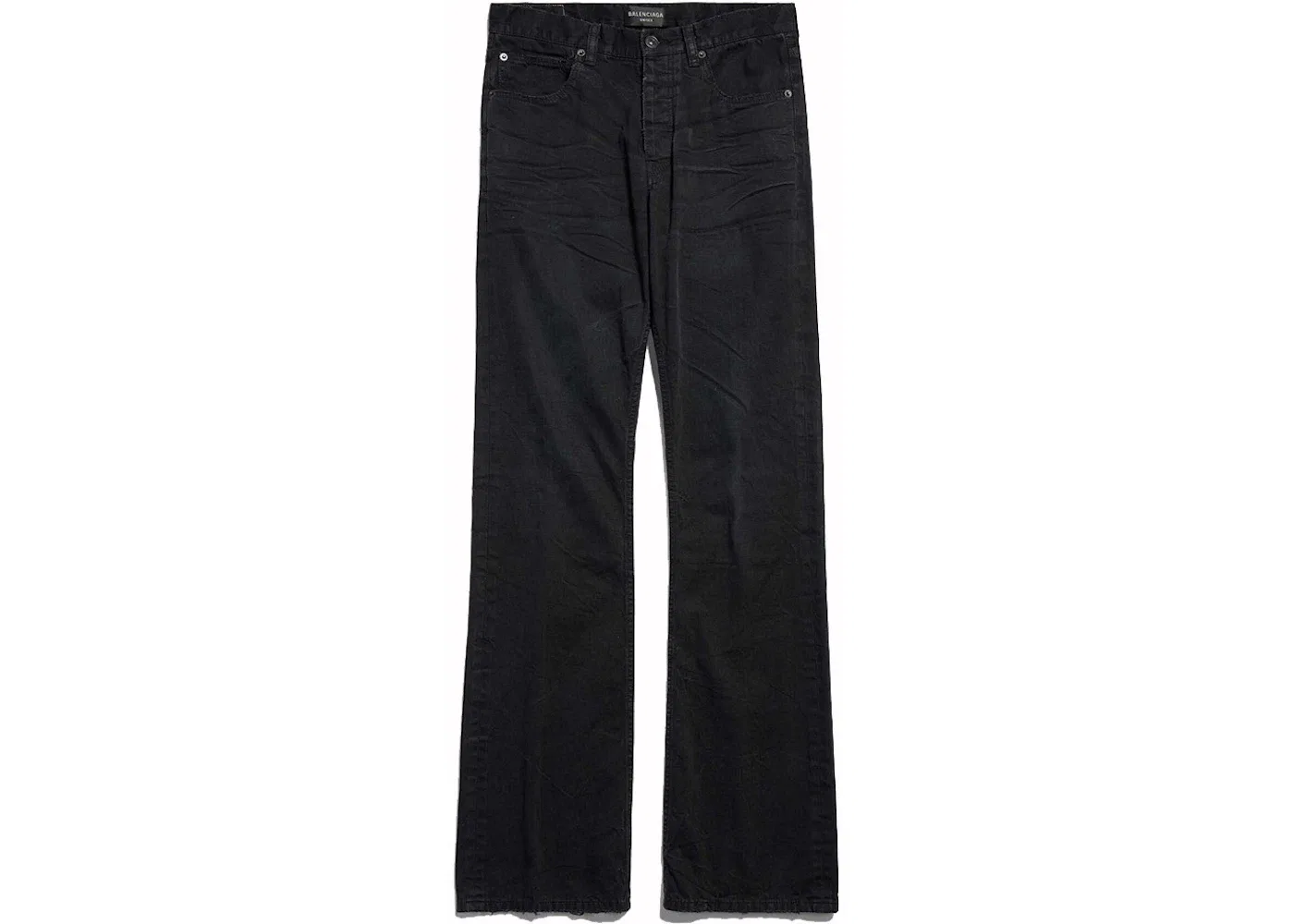 Женские прямые брюки с низкой посадкой Pants Balenciaga, Black