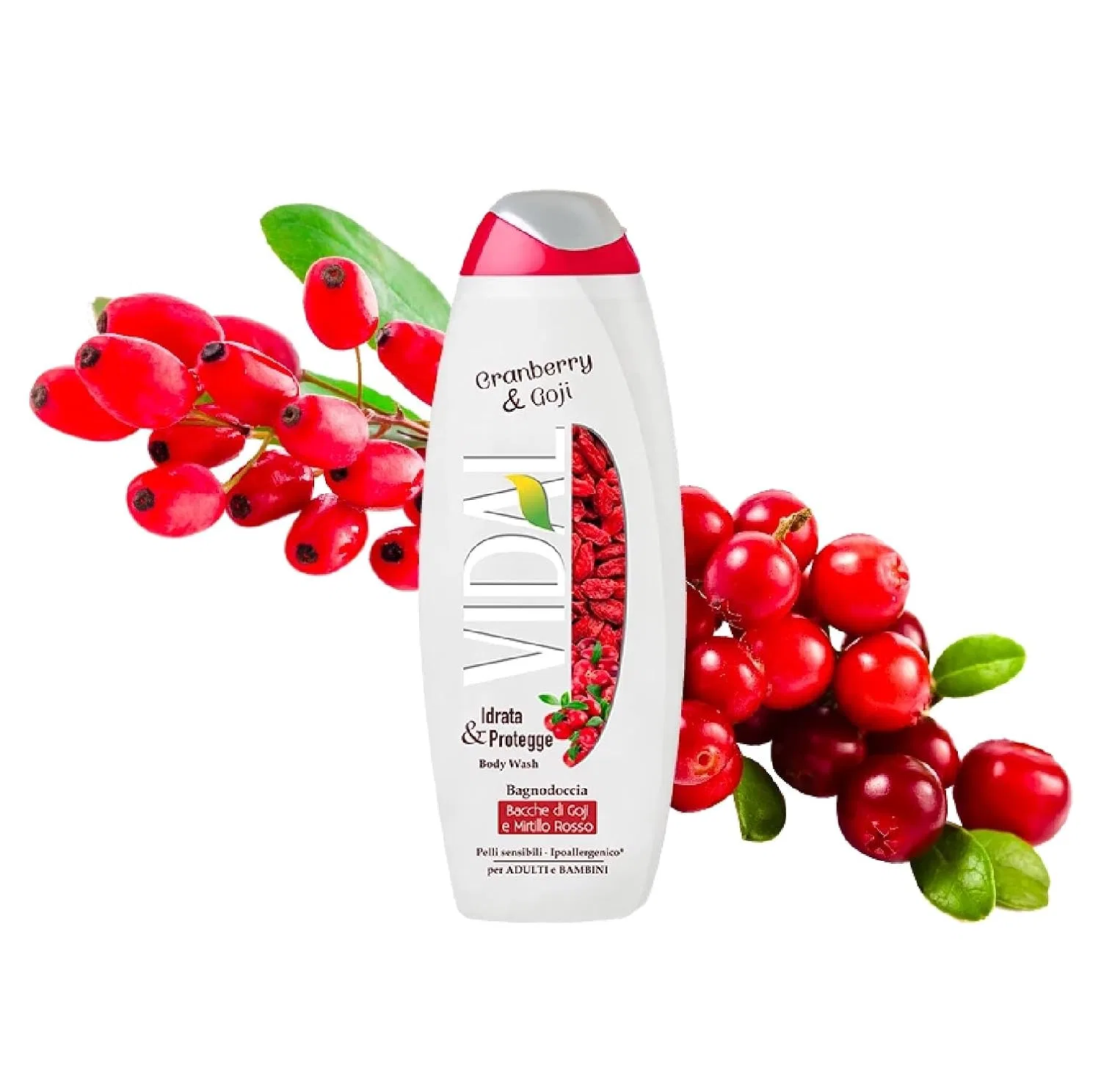 Гель для душа Goji Berry Cranberry, Italian Gourmet E.R., 12x500 мл, 400 г — фото 2