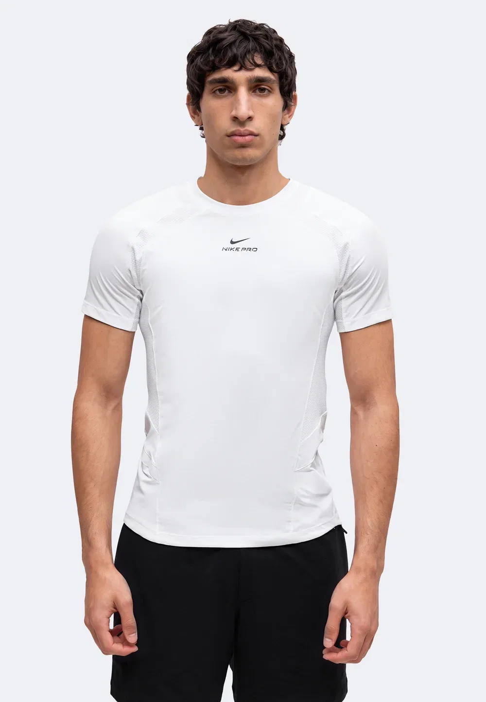 M np dfadv npt ss top - print t-shirt Nike Performance, White/Black