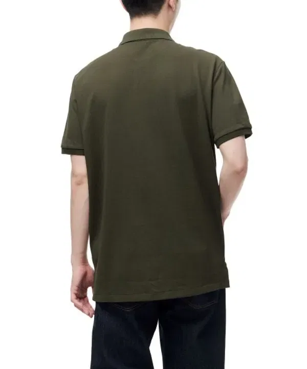 Пике-рубашка Polo Ralph Lauren, Custom Slim Fit, Mesh, зеленый — фото 2