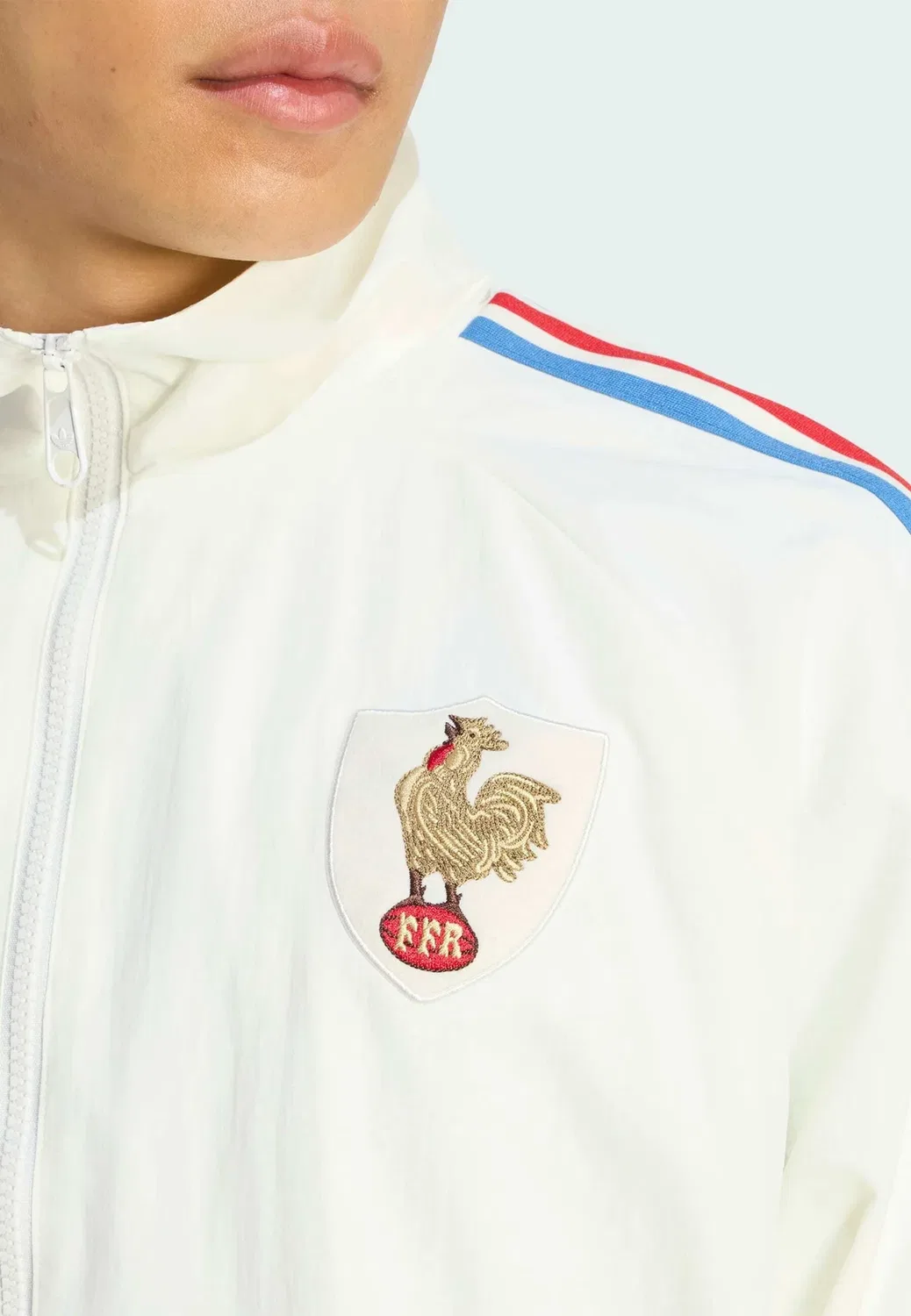 Французскому регби 120 лет: гимн «Crunch» - форма национальной сборной Adidas Performance, Off White — фото 3