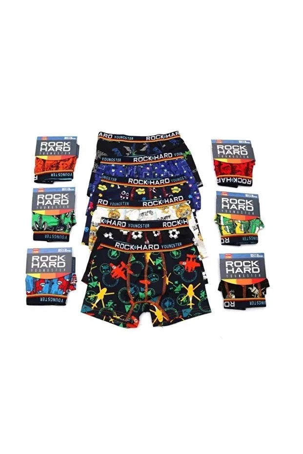 Детские боксеры для мальчиков с принтом Domikids, Patterned