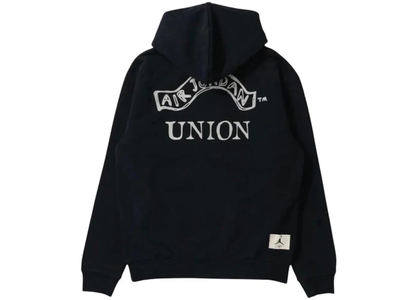Мужской худи с флисом Jordan x Union LA Hoodie Jordan, Black — фото 2