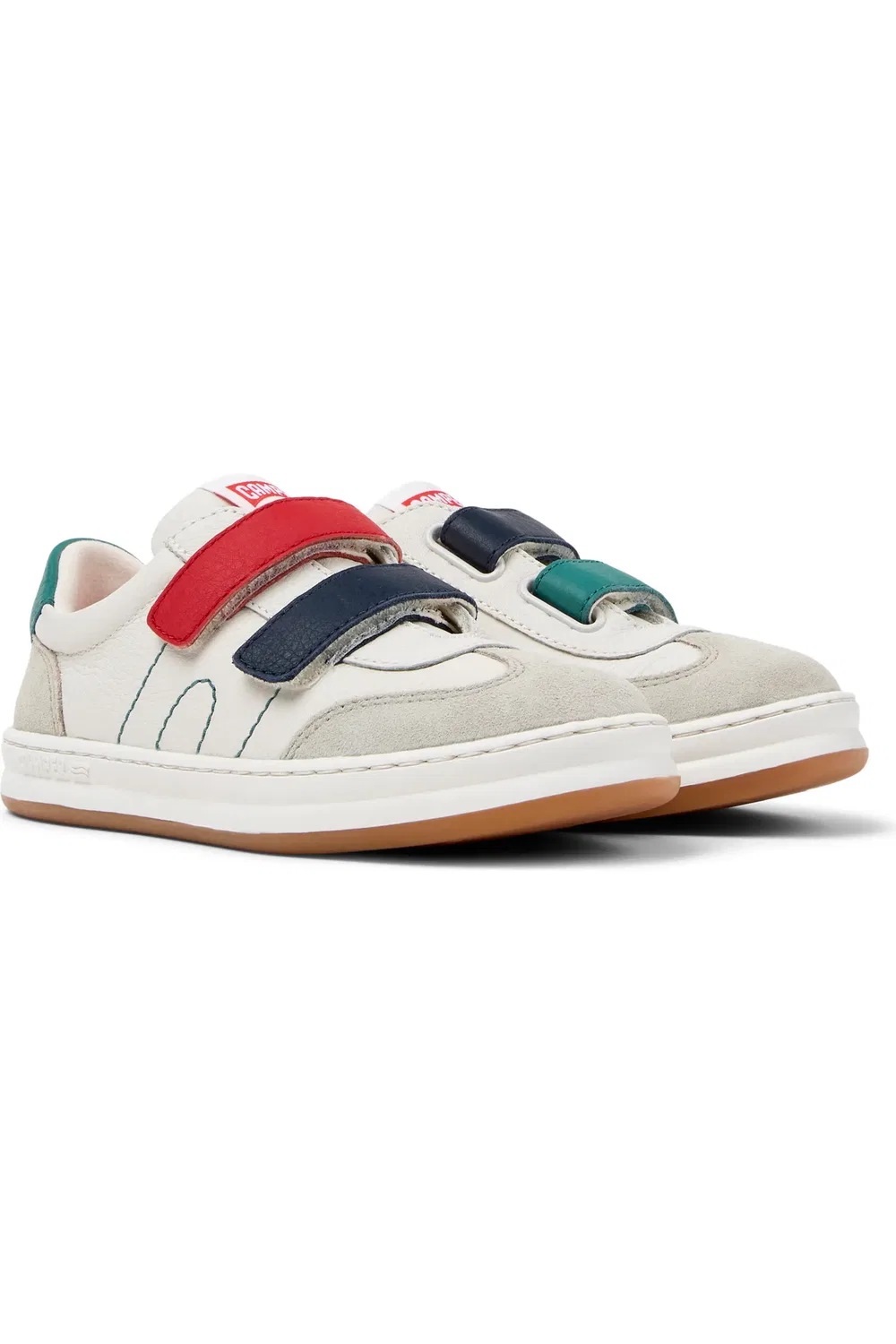 Кроссовки детские Camper Runner Four Twins Mismatch, асимметричные, Beige Multi