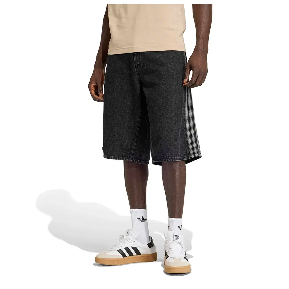 Шорты джинсовые Firebird Adicolor Adidas Originals, черный