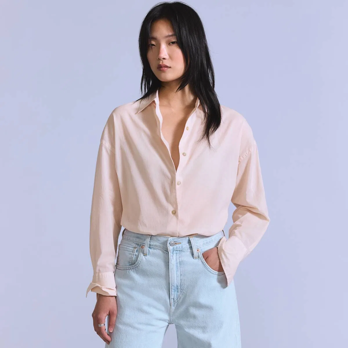 Тканая рубашка на пуговицах Levi's, Bare - White