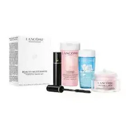 Набор косметический Lancome Anti Stress Cream SPF15 15ml, Confort Tonique 50ml, Bi-Facil Make-Up Remover 30ml, Mascara N01 Black 2ml