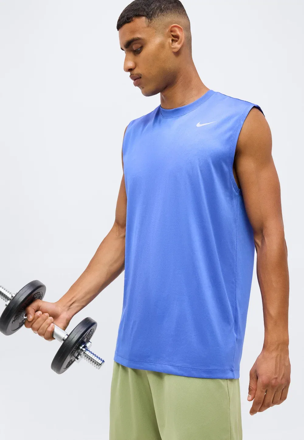 Спортивные шорты Flex short Nike Performance, Dusty Olive/Black — фото 4
