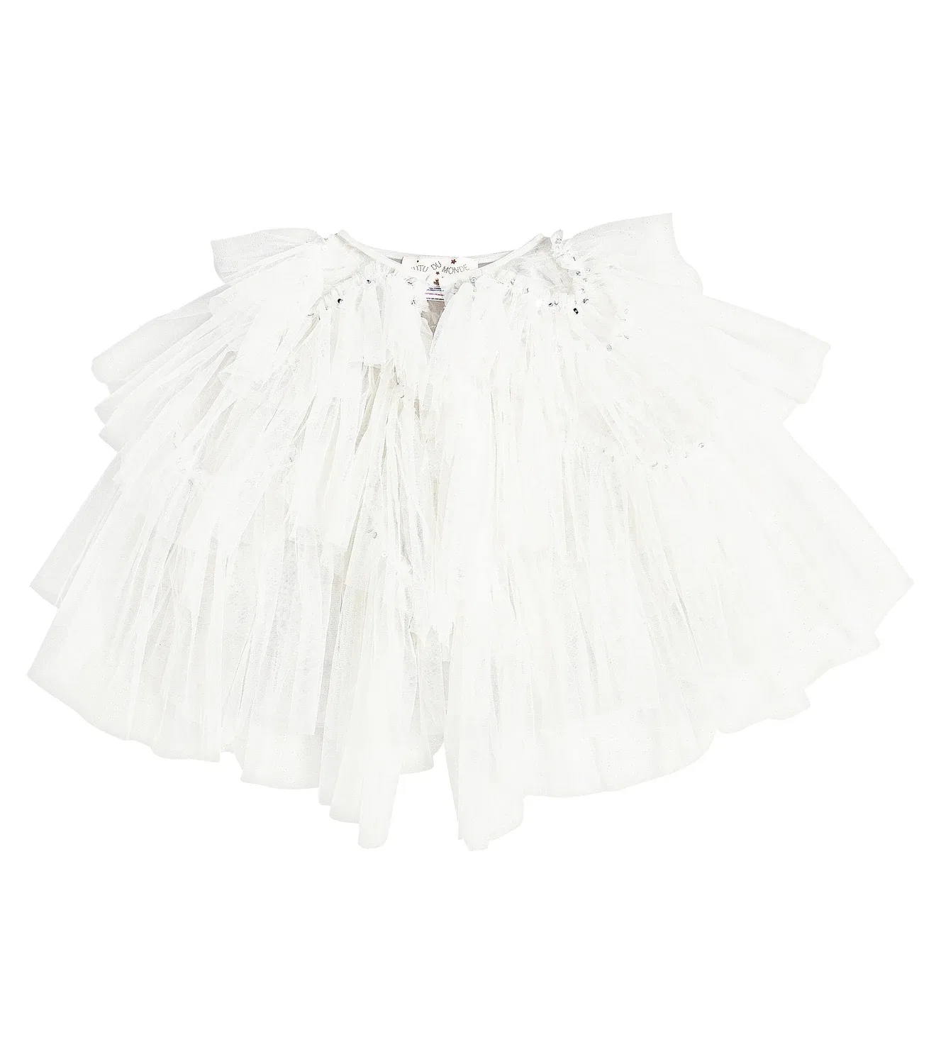 Легкая куртка из тюля Tutu Du Monde, белый