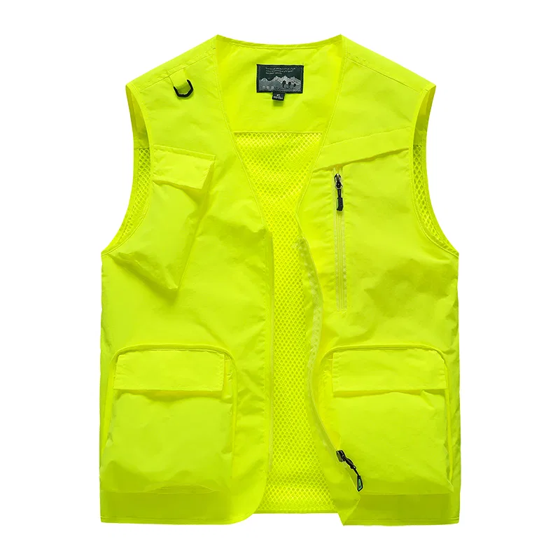 Детский жилет с V-образным вырезом JEEP SPIRIT, Neon Green