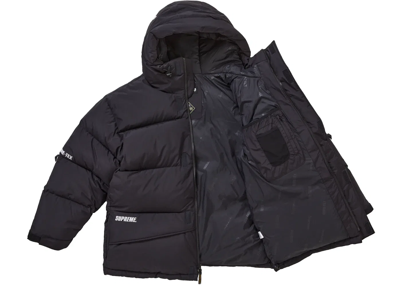 Мужская куртка-парка с наполнителем из пуха Supreme Parka, Black — фото 2