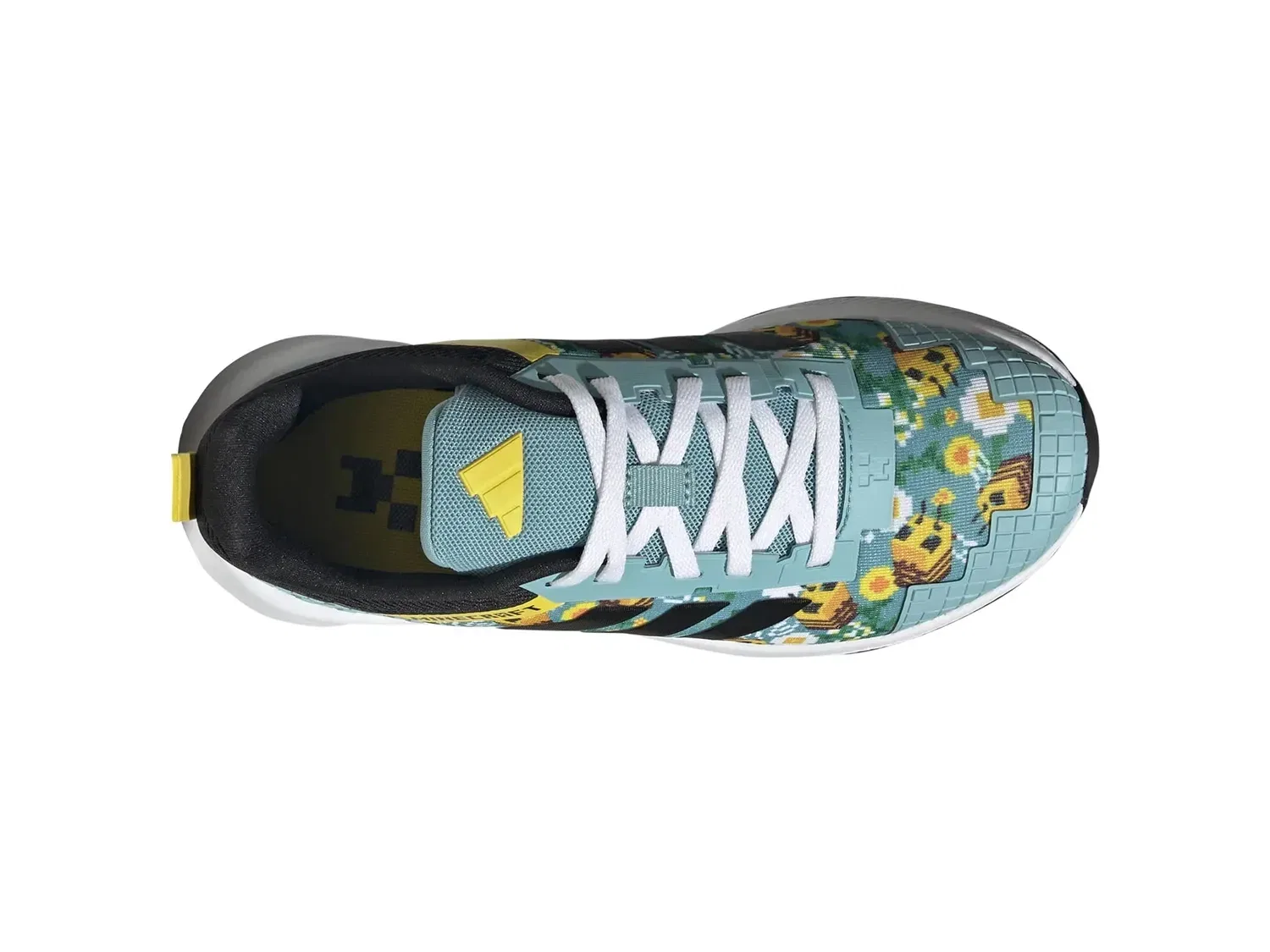 Кроссовки Minecraft Fortarun 4.0, adidas, Mint Green — фото 3