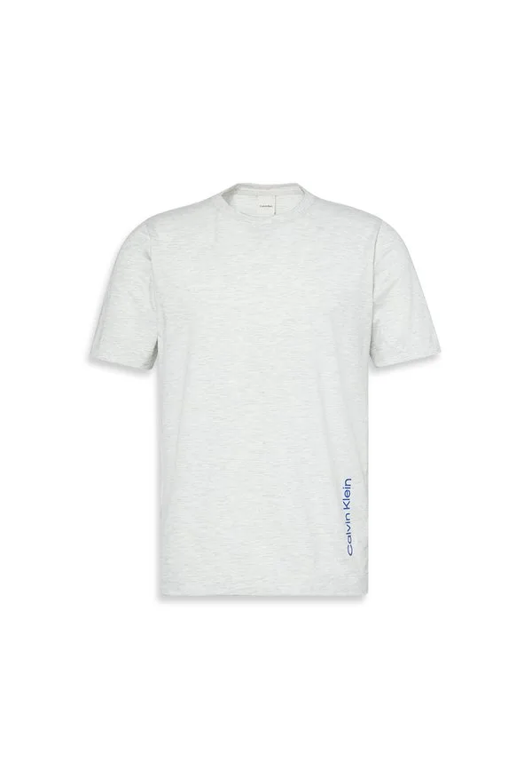 Спортивная футболка, базовая футболка Calvin Klein, Light Grey Heather — фото 4