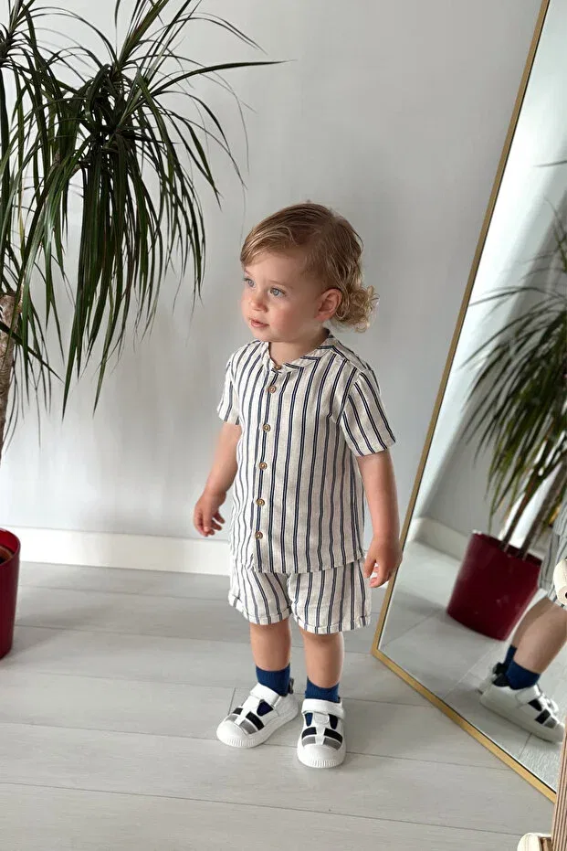 Детские повседневные туфли для мальчиков кожаные анатомические Havana baby boy genuine leather anatomical white color summer casual shoes Kids A More, White — фото 3