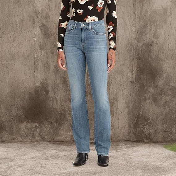 Джинсы Levi's Women's Classic Bootcut, голубой — фото 3