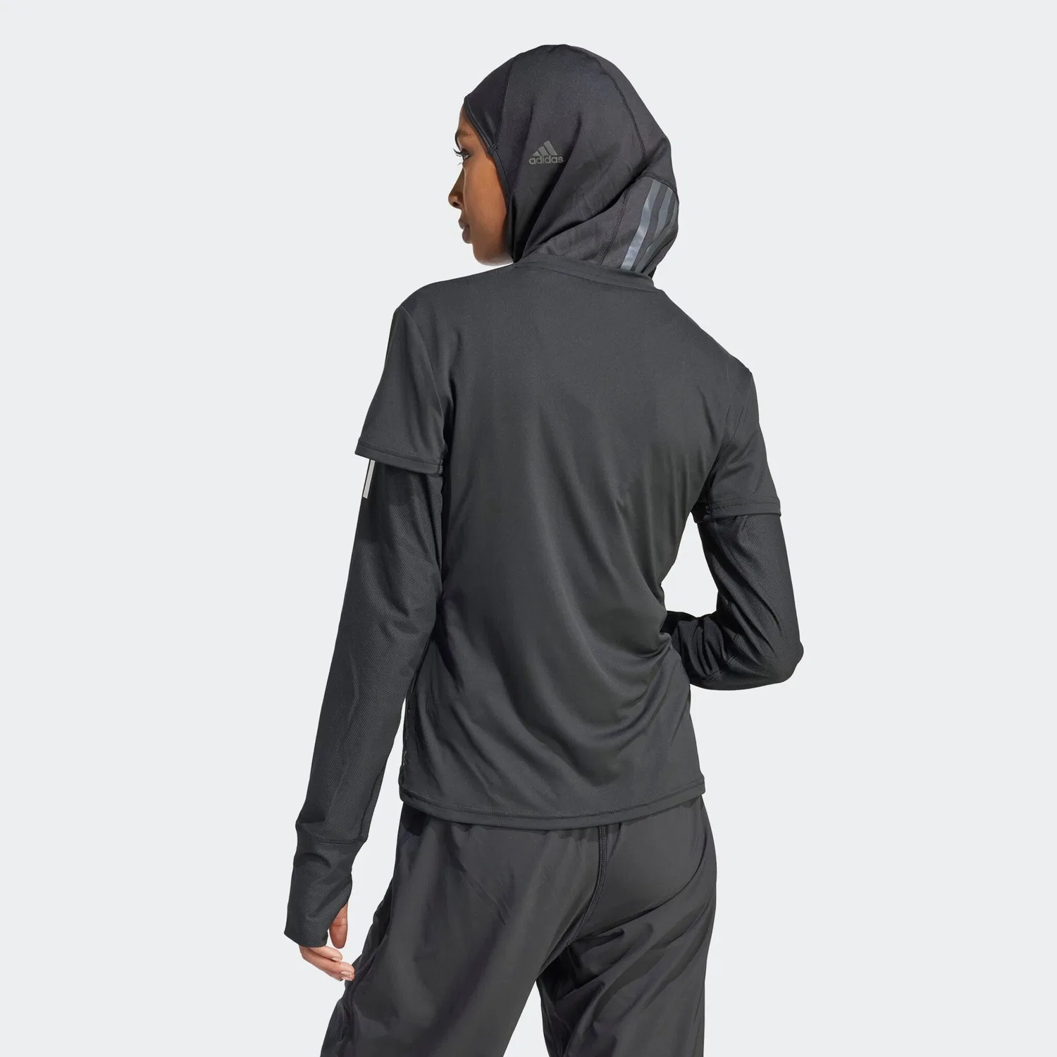 Женский беговой топ AEROREADY Adidas Performance, Black — фото 3