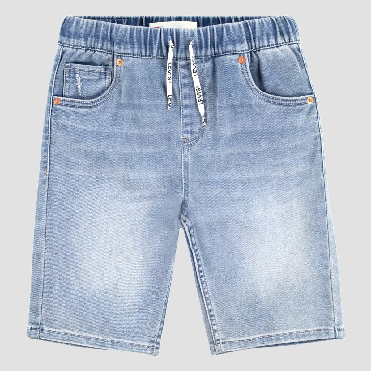 Детские шорты для мальчиков скинни-фит Levi's, Light Blue — фото 4