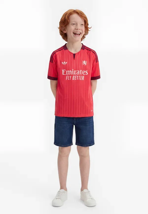 Олимпик Лион 26/27 выездная унисекс - спортивная футболка Adidas Originals, розовый