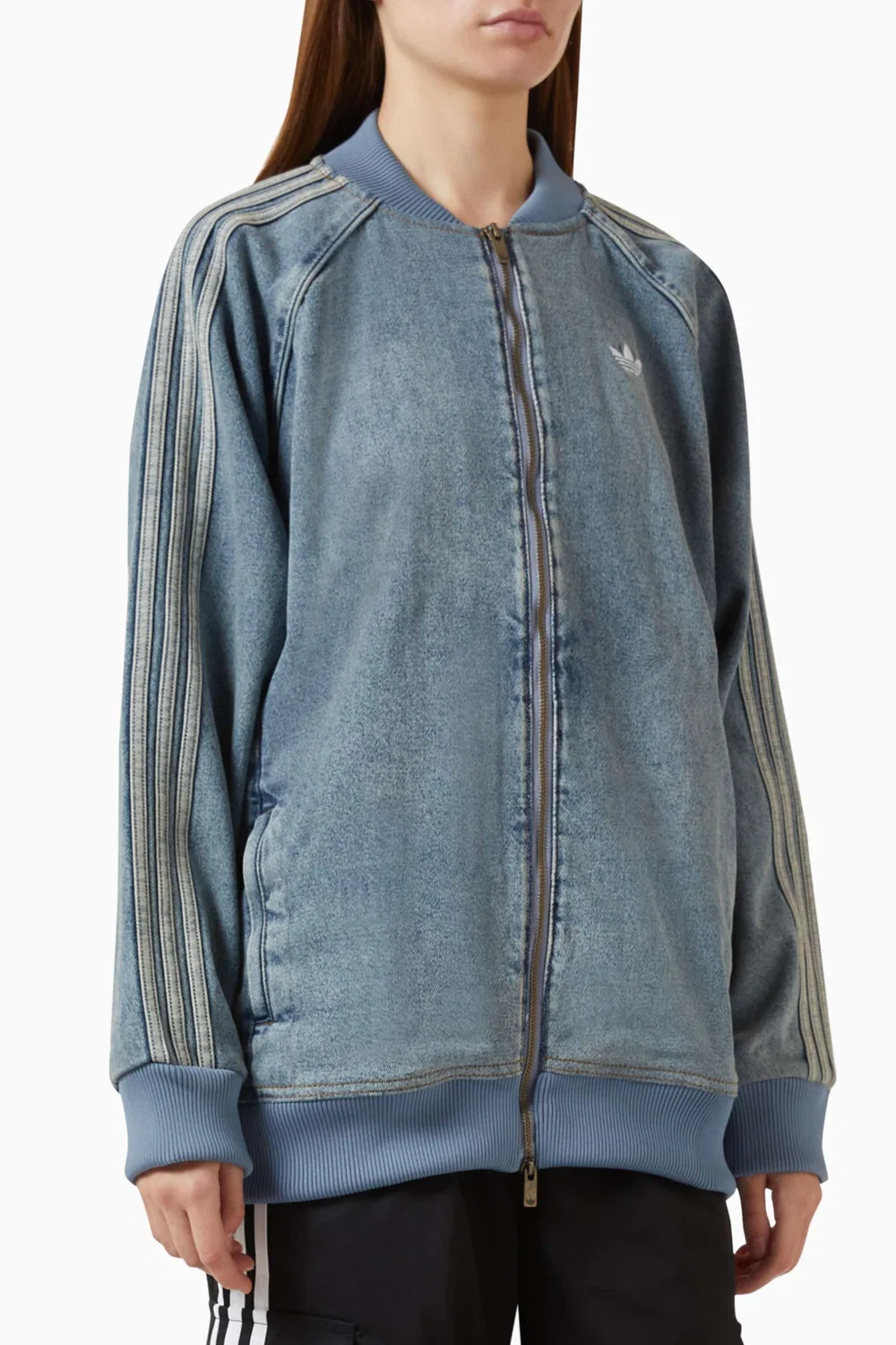Спортивная куртка оверсайз Denim Adidas