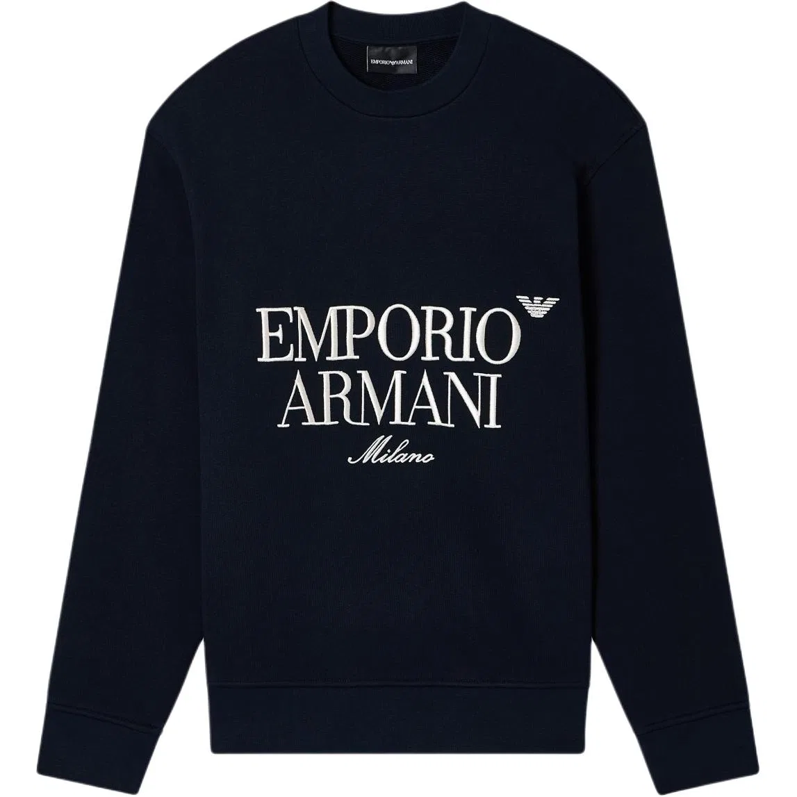Мужской свитшот с длинным рукавом EMPORIO ARMANI, Marine Blue