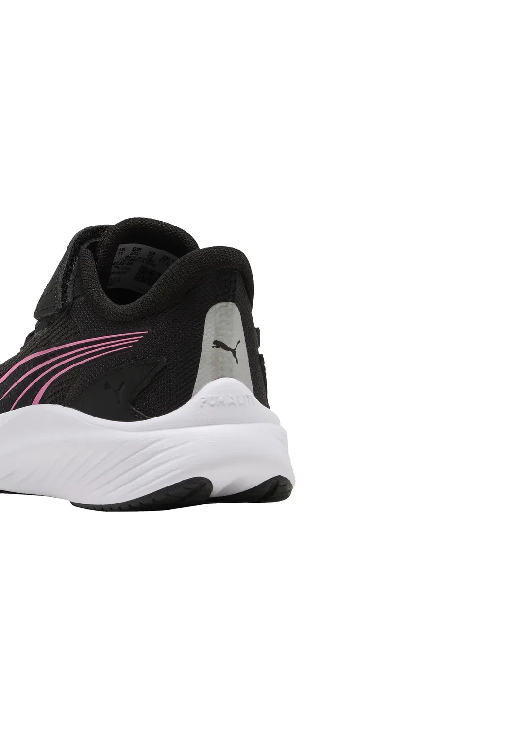 Basket à Scratch enfant pounce lite 2 ac+ ps - кроссовки Puma, Noir-Rose — фото 4