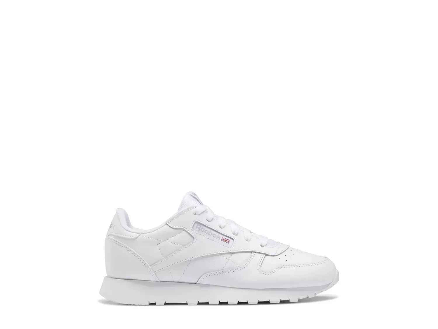 Кроссовки Classic Leather, детские, Reebok, белый
