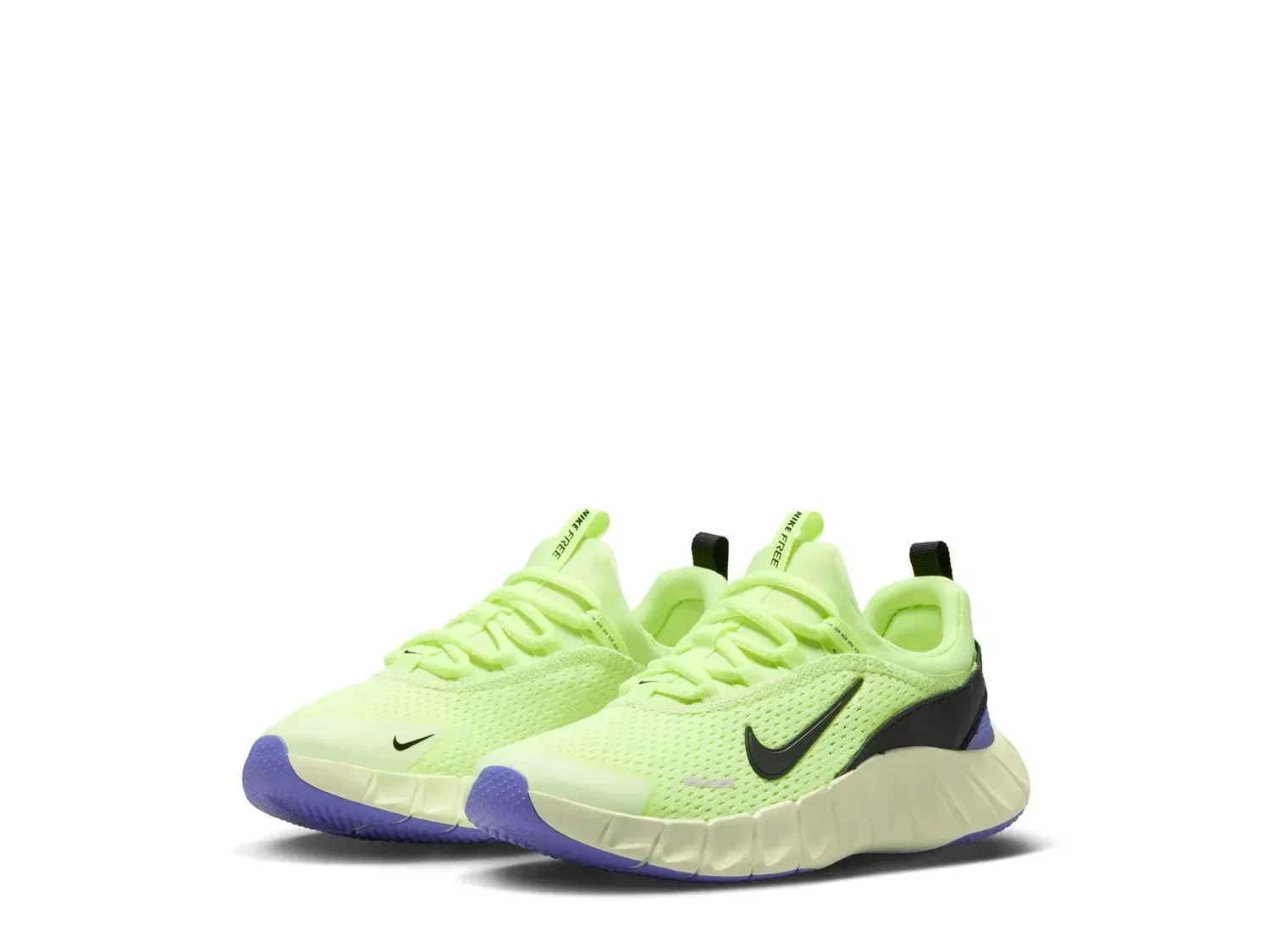 Кроссовки Nike Free Ride, желтые — фото 3