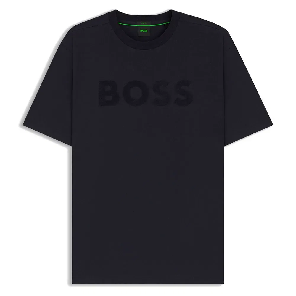 Футболка с коротким рукавом Logo Boss, синий