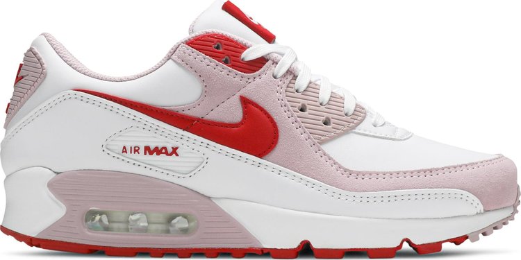 Кроссовки Nike Wmns Air Max 90 'Love Letter', белый - фото