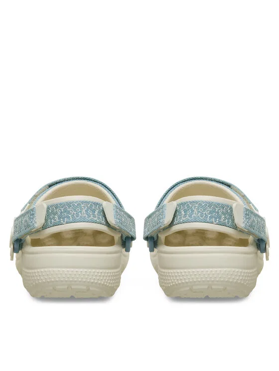 Шлепанцы Clsc Dnm Flwr Adj BackstrapCgK Crocs, серый — фото 3