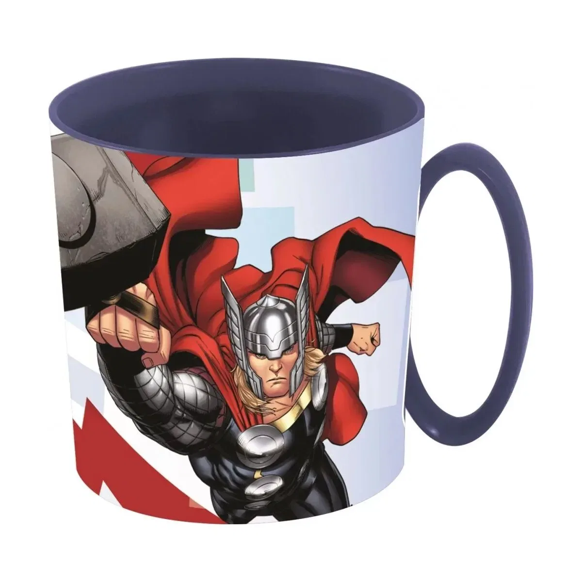Кружка детская 350 мл Rolling Thunder The Avengers, серый