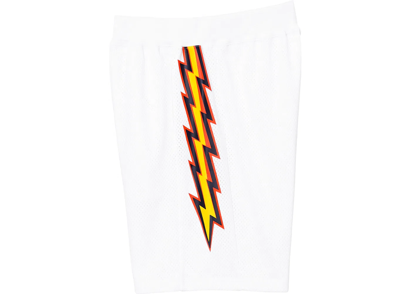 Мужские спортивные шорты с принтом Supreme Bolt Basketball Short, белый — фото 2