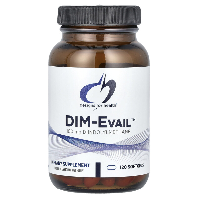 

Designs For Health, DIM-Evail, 100 mg, 120 Softgels