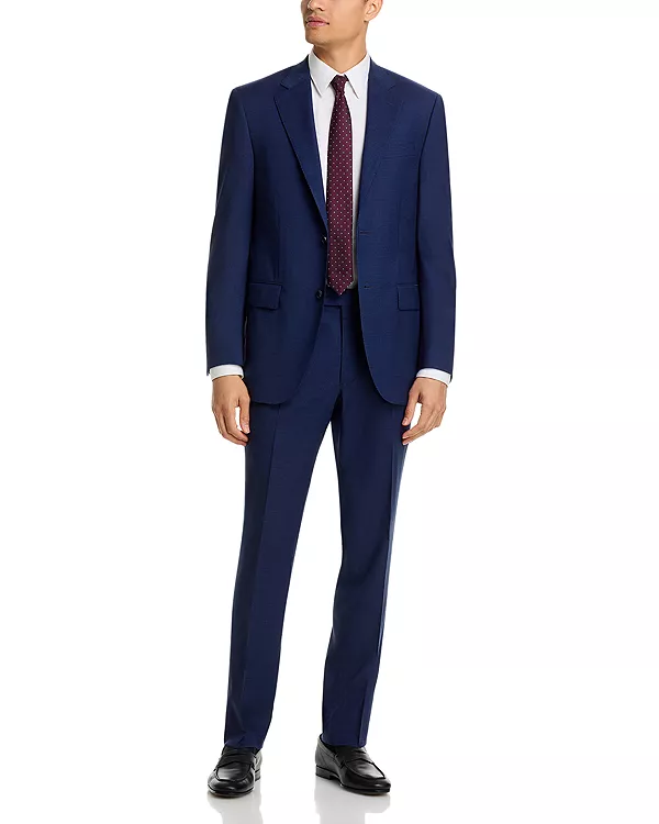 

Костюм Flynn с микро-гусиной лапкой, стандартного кроя Peter Millar, синий