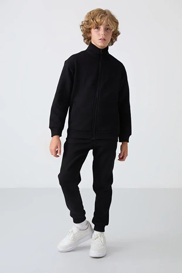 Детский спортивный костюм для мальчиков из хлопка Tommy Life, Black Black