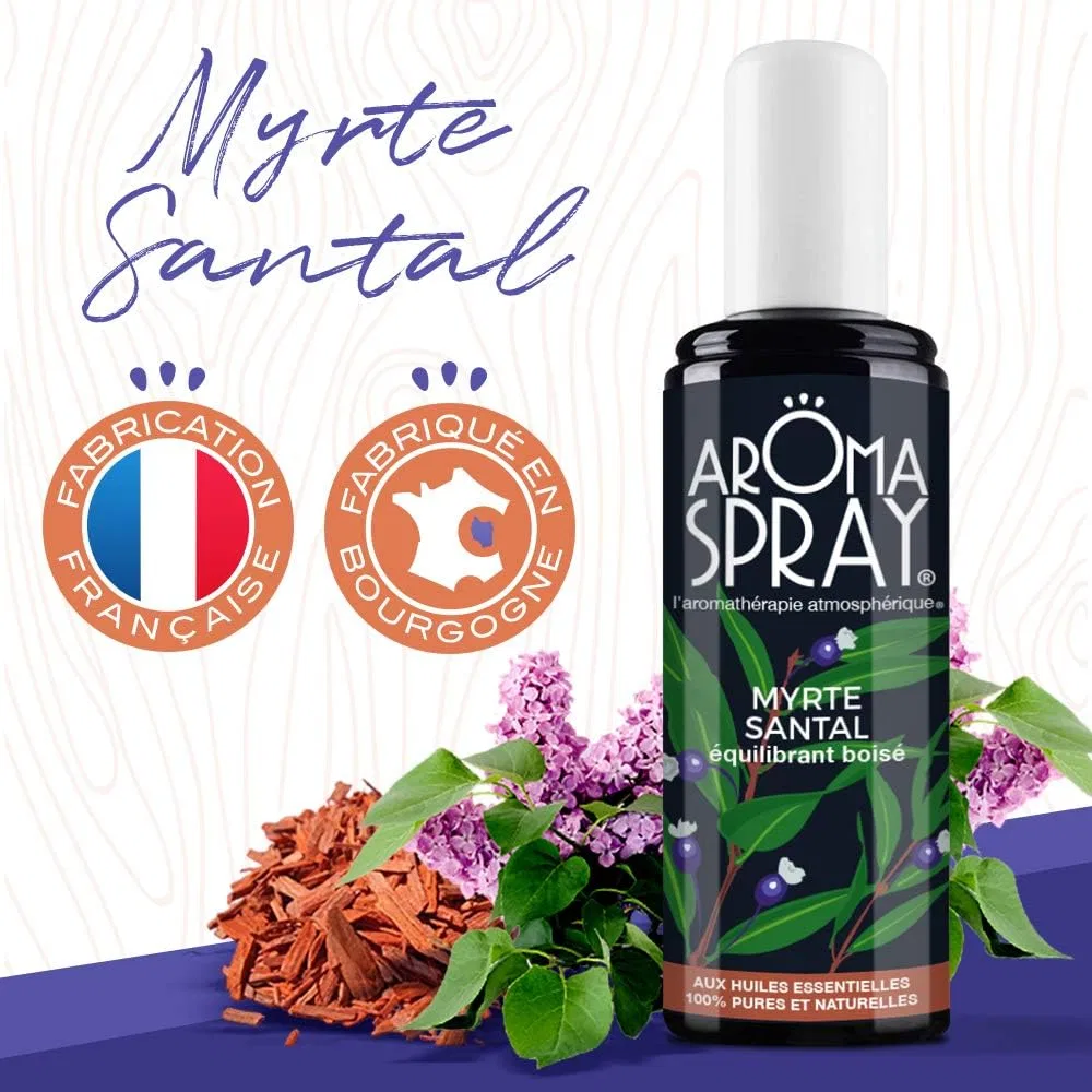 Аромаспрей для воздуха Myrtle Sandalwood, AROMASPRAY, 100 мл — фото 4