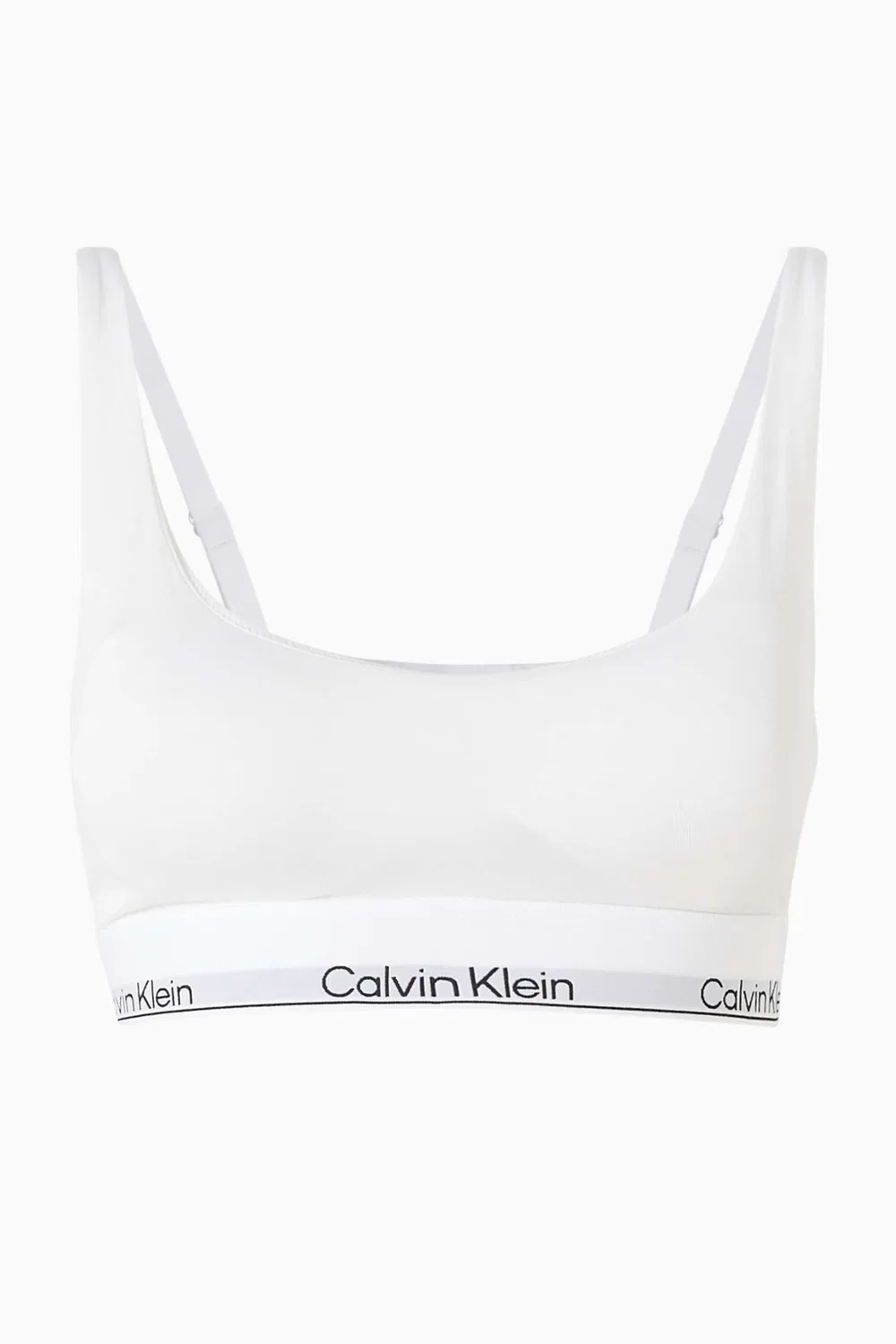 Бралетт с легкой подкладкой Icon Cotton Modal Calvin Klein, белый