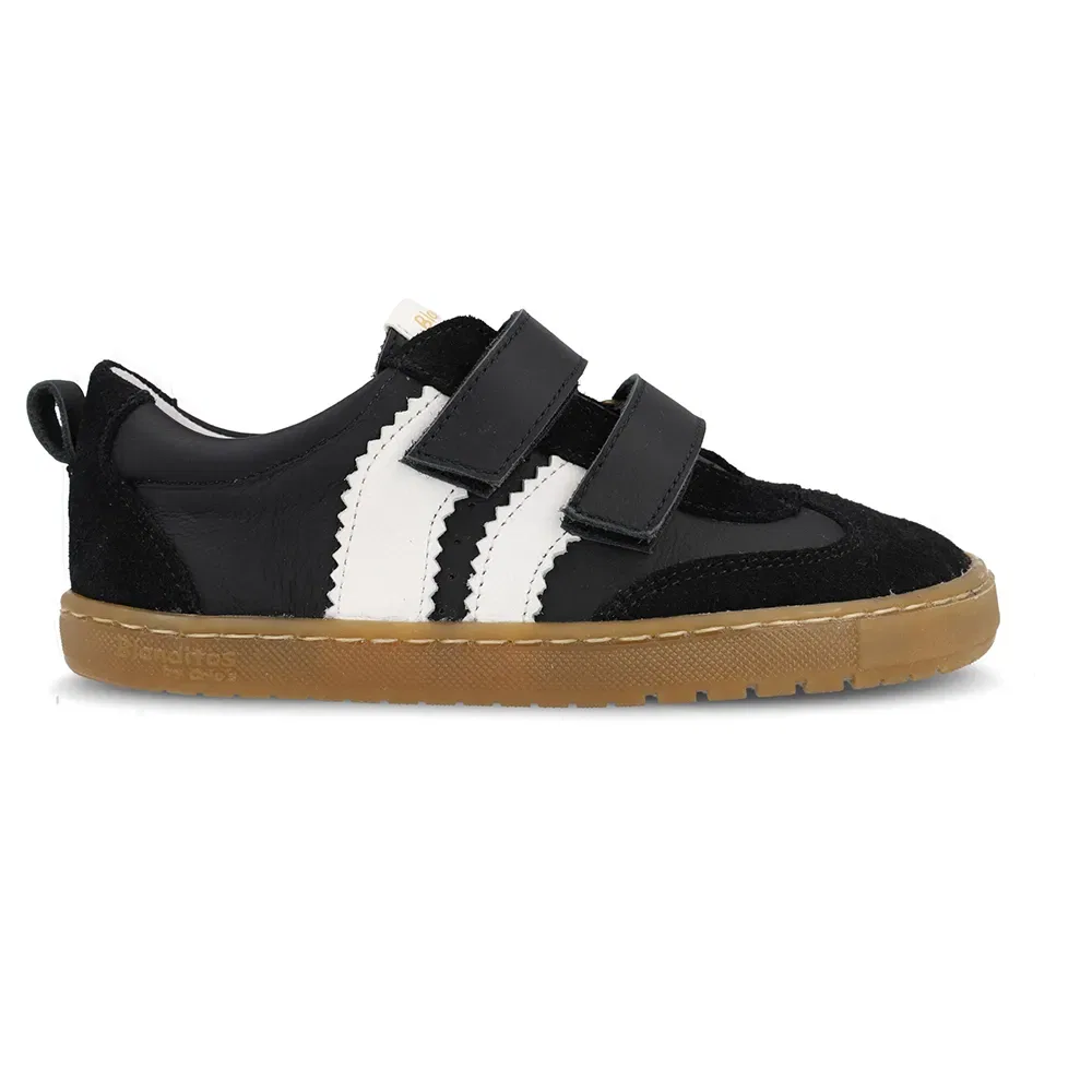 Детские кроссовки для девочек с кожаным верхом Blanditos Delfin, Black