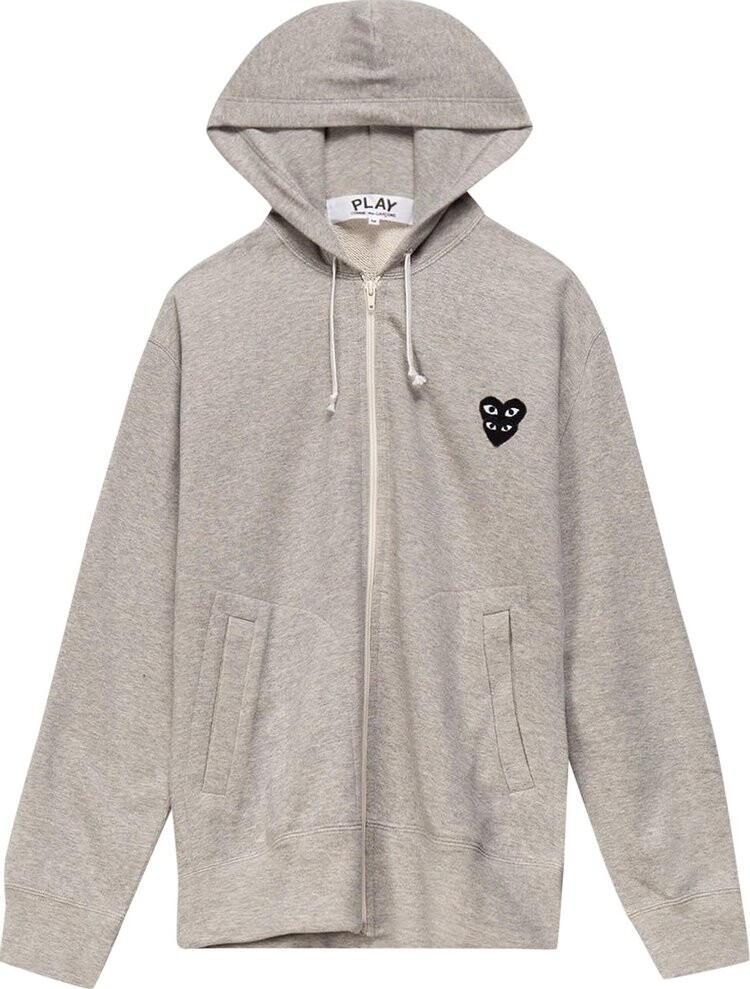 

Худи Comme des Garçons PLAY Mini Logo Hoodie 'Grey', серый