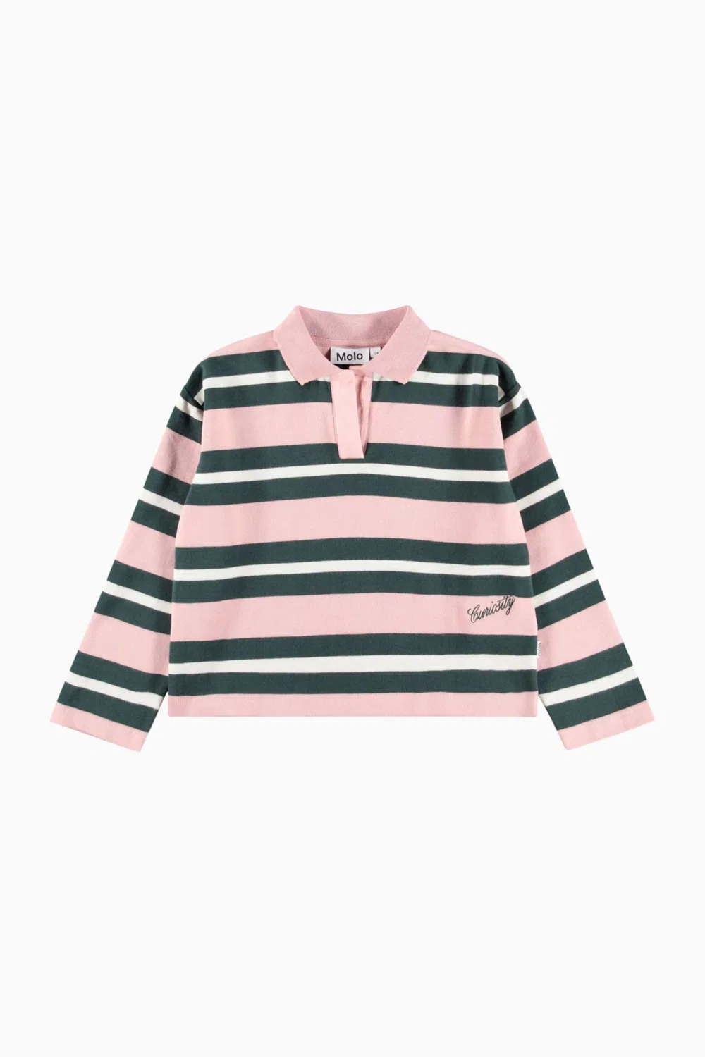 Футболка поло в полоску Millie Striped Rugby Molo