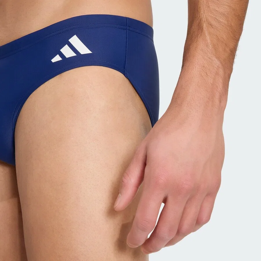 Плавки-шорты ADIDAS PERFORMANCE Athletic Swim Trunks 'Ess' темно-синего цвета — фото 4