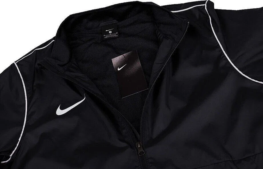 Детская водонепроницаемая куртка Park 20 Repel Nike, Schwarz Weiss Schwarz — фото 3