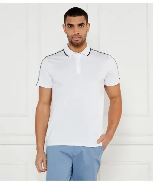 

Футболка поло Slim fit Guess Jeans, белый