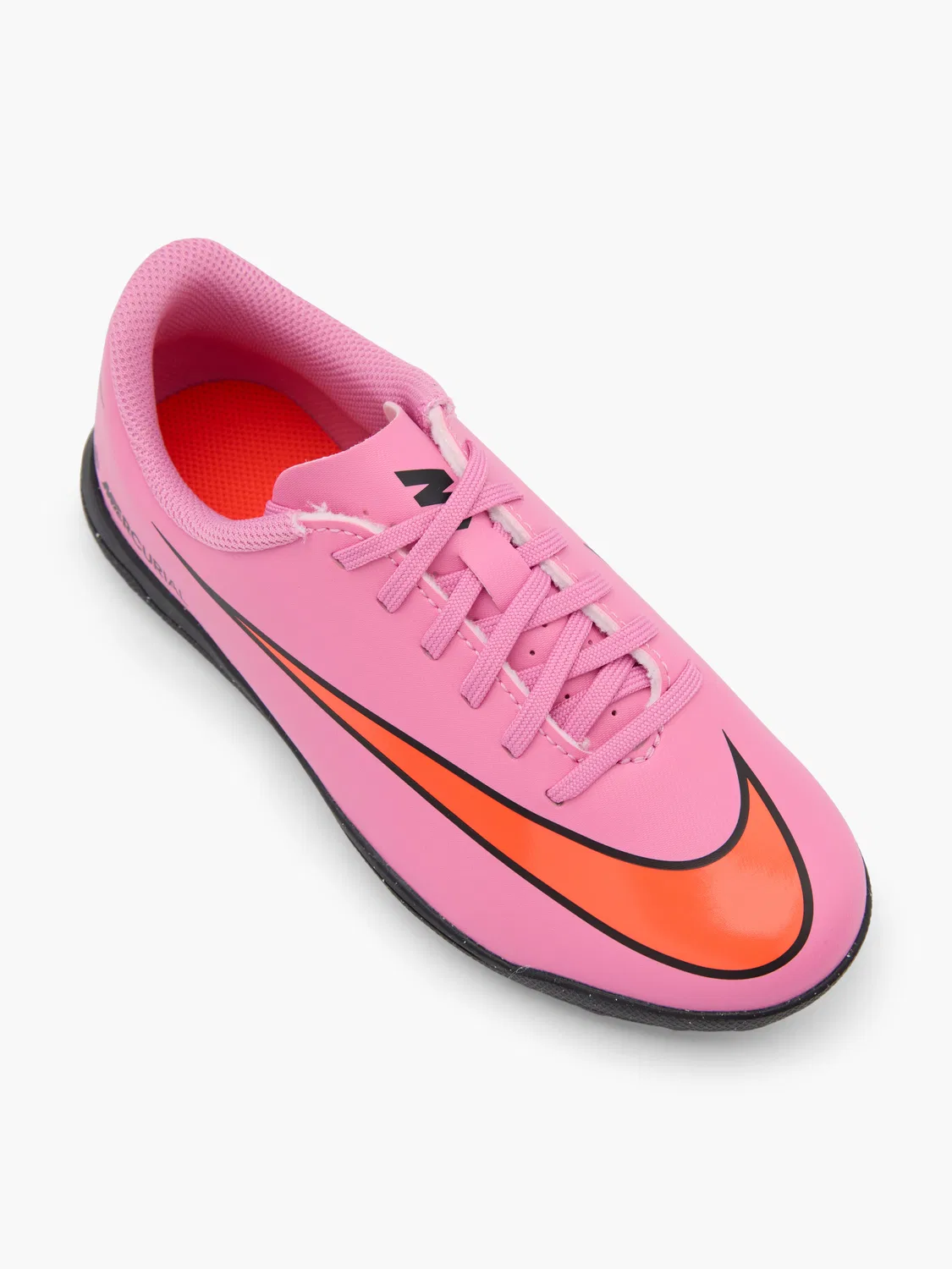 Детские футбольные бутсы Nike JR VAPOR 16 CLUB TF, розовый — фото 2