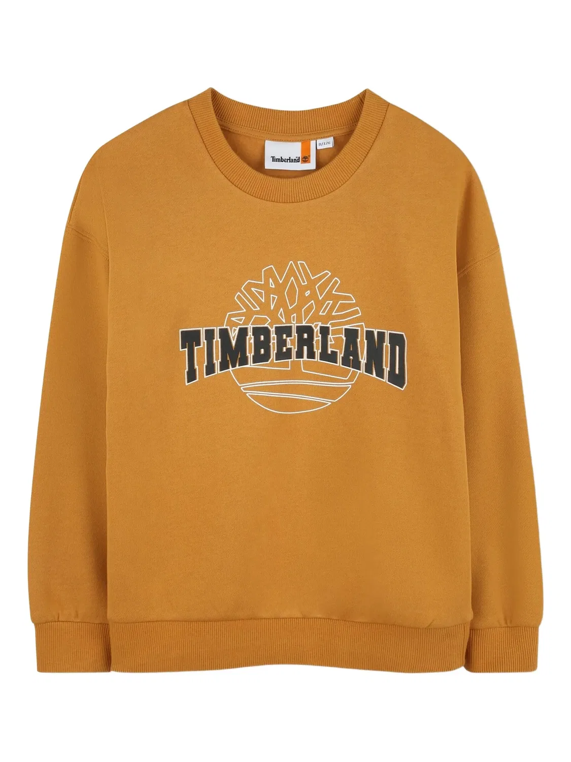 Свитшот с логотипом Timberland, золотисто-желтый
