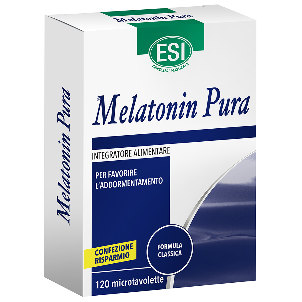 

Мелатонин ESI Melatonin Pura, 1 мг, 120 таблеток