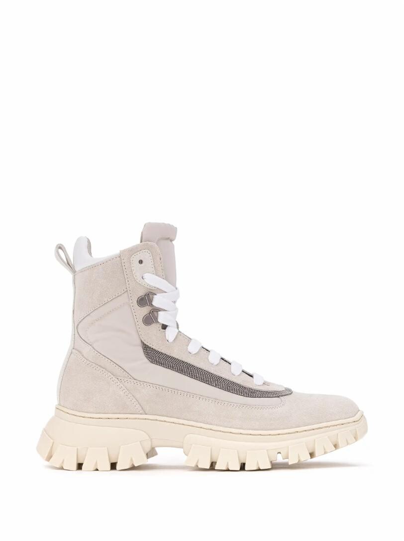 

Высокие кроссовки Precious Contour Brunello Cucinelli