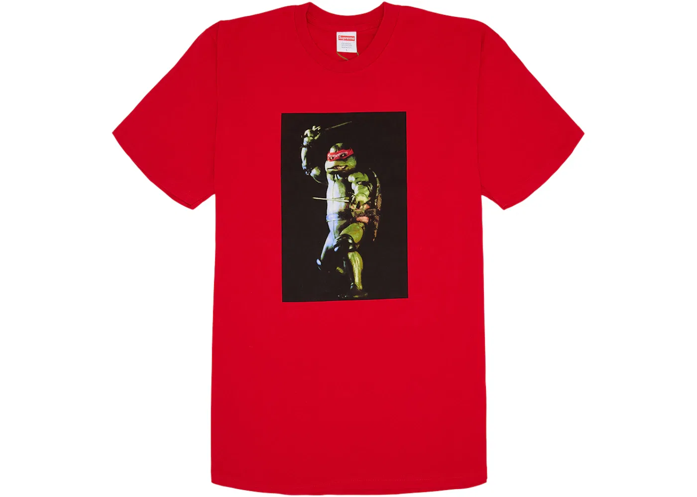 Мужская футболка с принтом Raphael Supreme Red